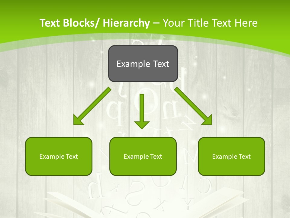 Hand Business House PowerPoint Template