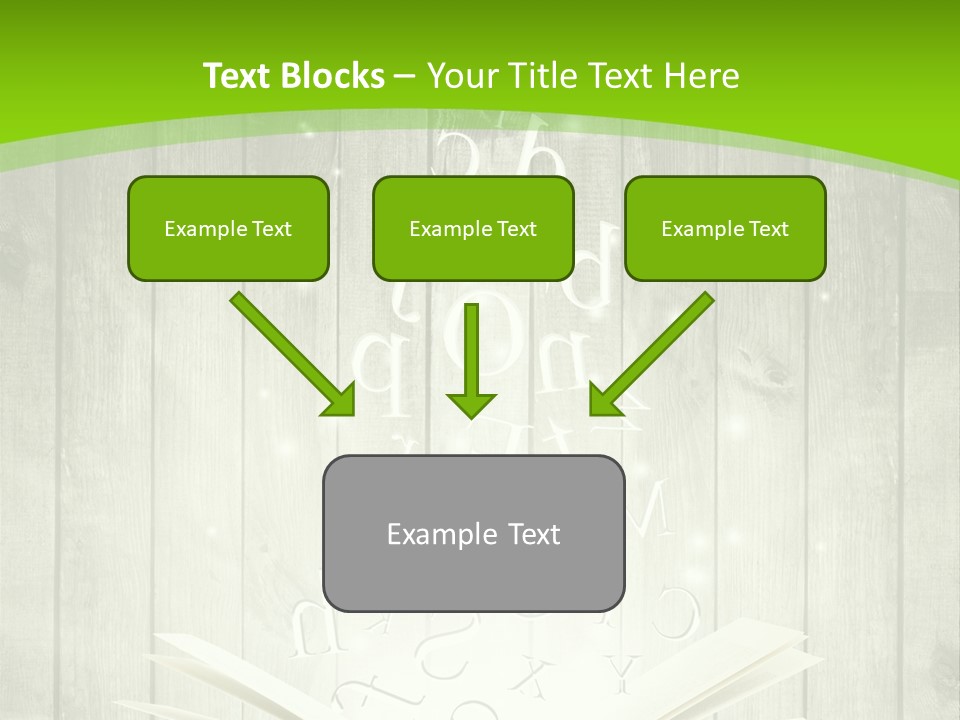 Hand Business House PowerPoint Template