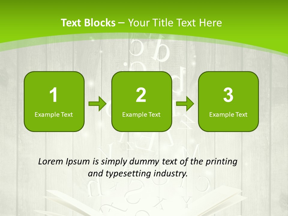 Hand Business House PowerPoint Template