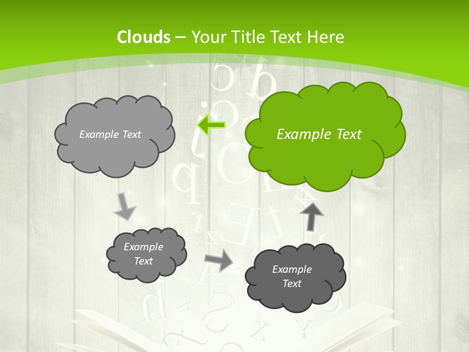 Hand Business House PowerPoint Template