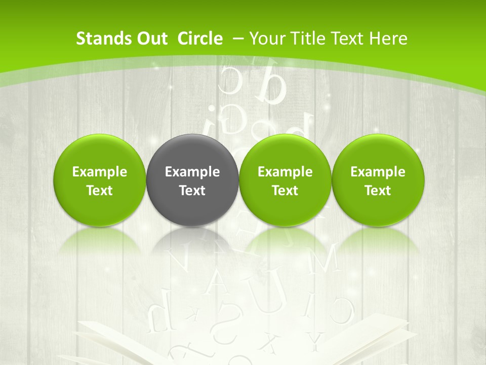 Hand Business House PowerPoint Template