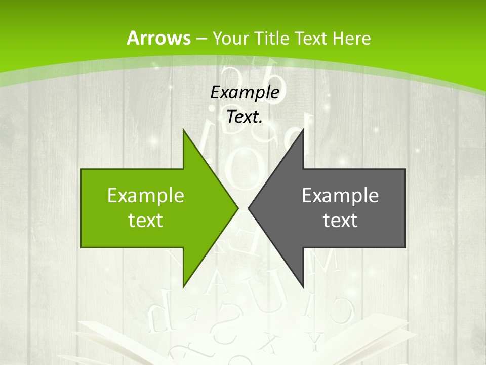 Hand Business House PowerPoint Template