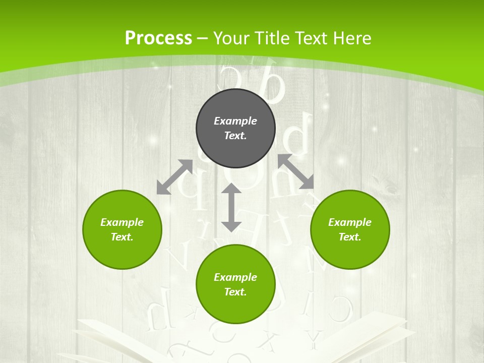 Hand Business House PowerPoint Template