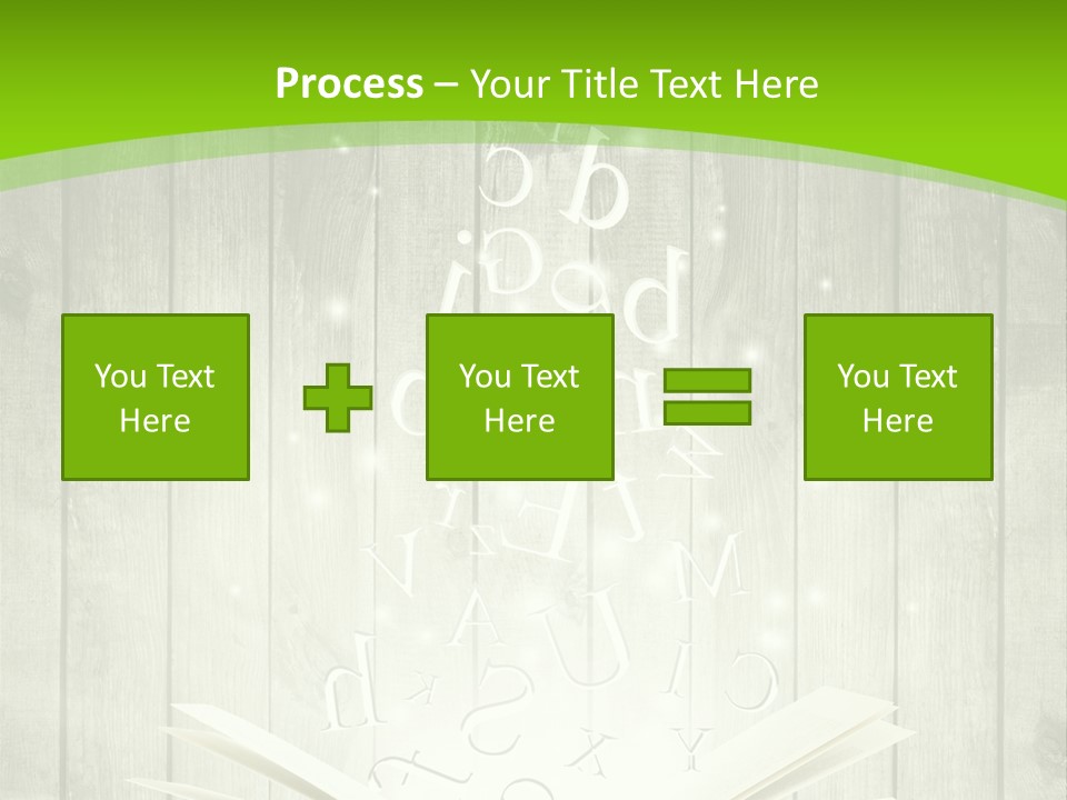 Hand Business House PowerPoint Template