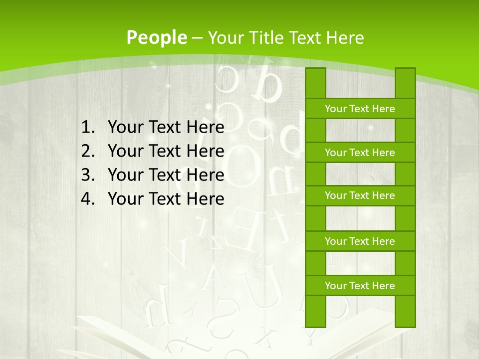 Hand Business House PowerPoint Template