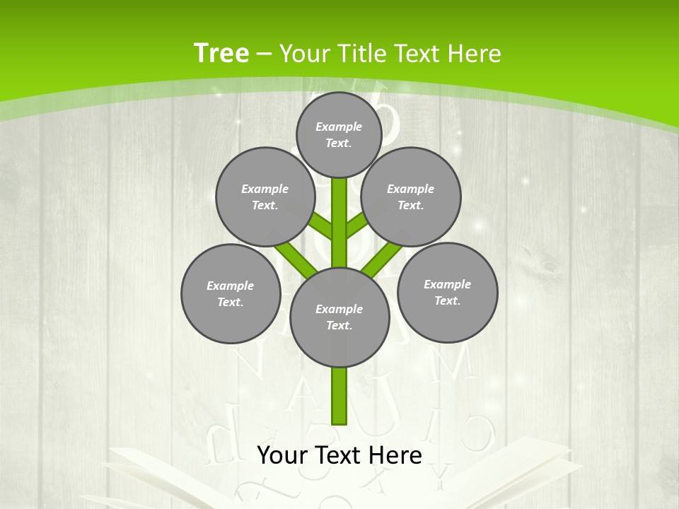 Hand Business House PowerPoint Template