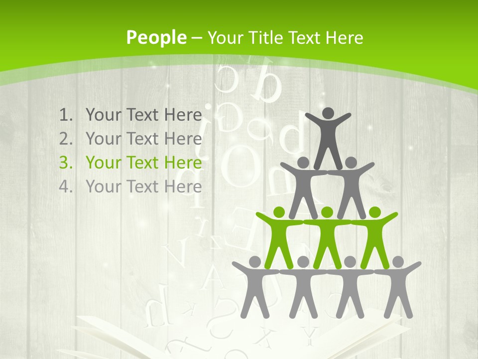 Hand Business House PowerPoint Template