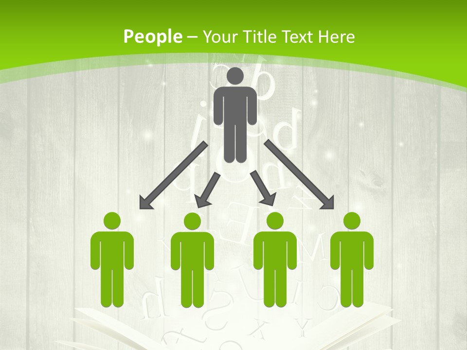 Hand Business House PowerPoint Template