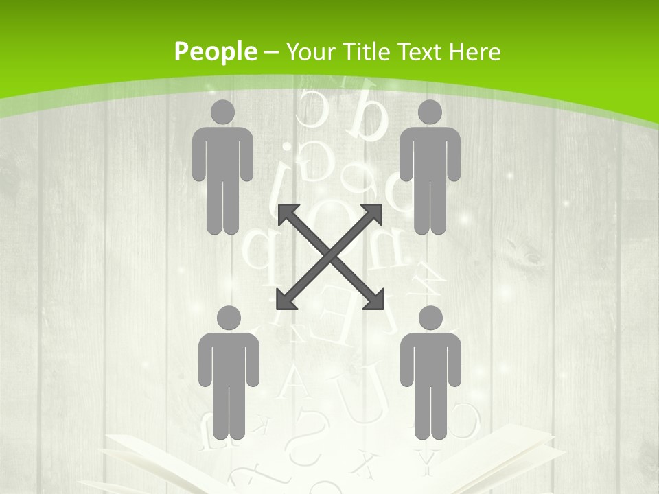 Hand Business House PowerPoint Template