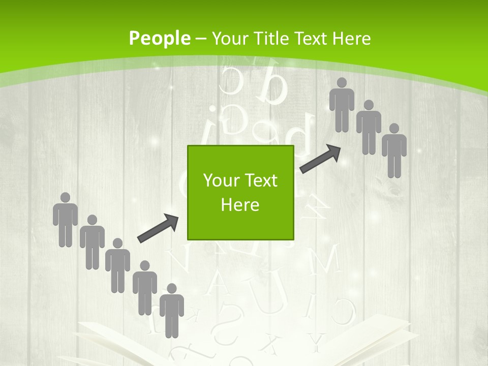 Hand Business House PowerPoint Template