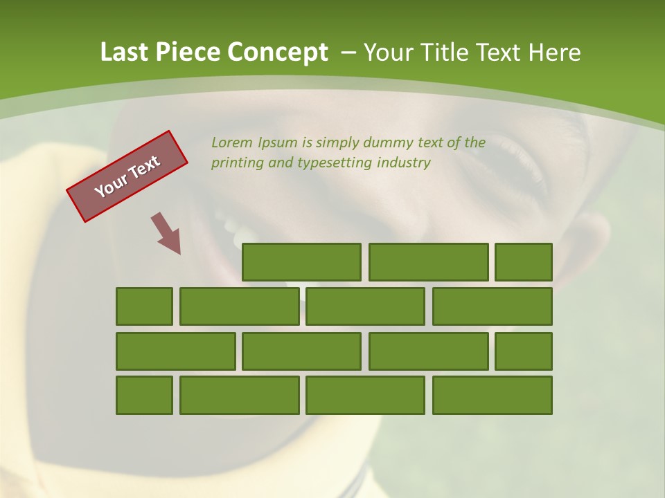 Sale Hand Property PowerPoint Template