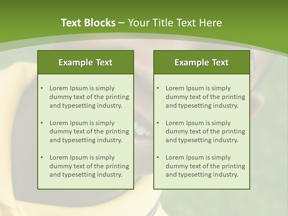 Sale Hand Property PowerPoint Template