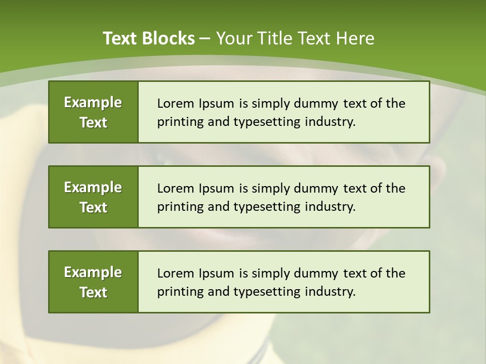 Sale Hand Property PowerPoint Template