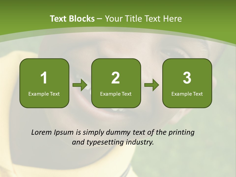 Sale Hand Property PowerPoint Template