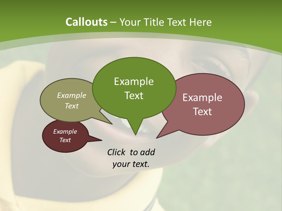 Sale Hand Property PowerPoint Template