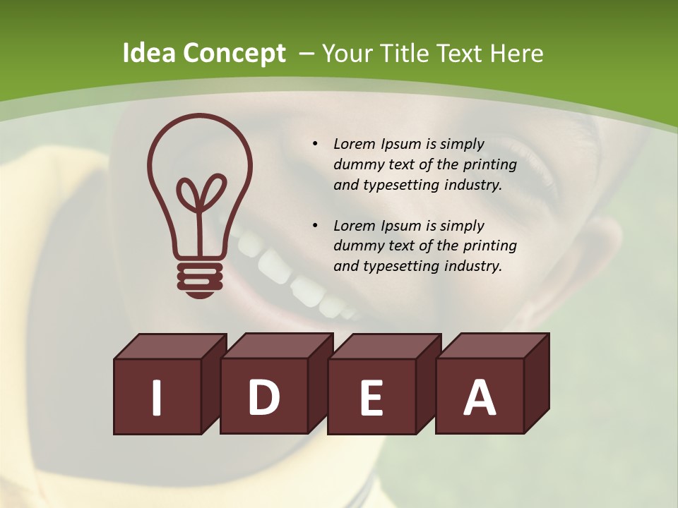 Sale Hand Property PowerPoint Template