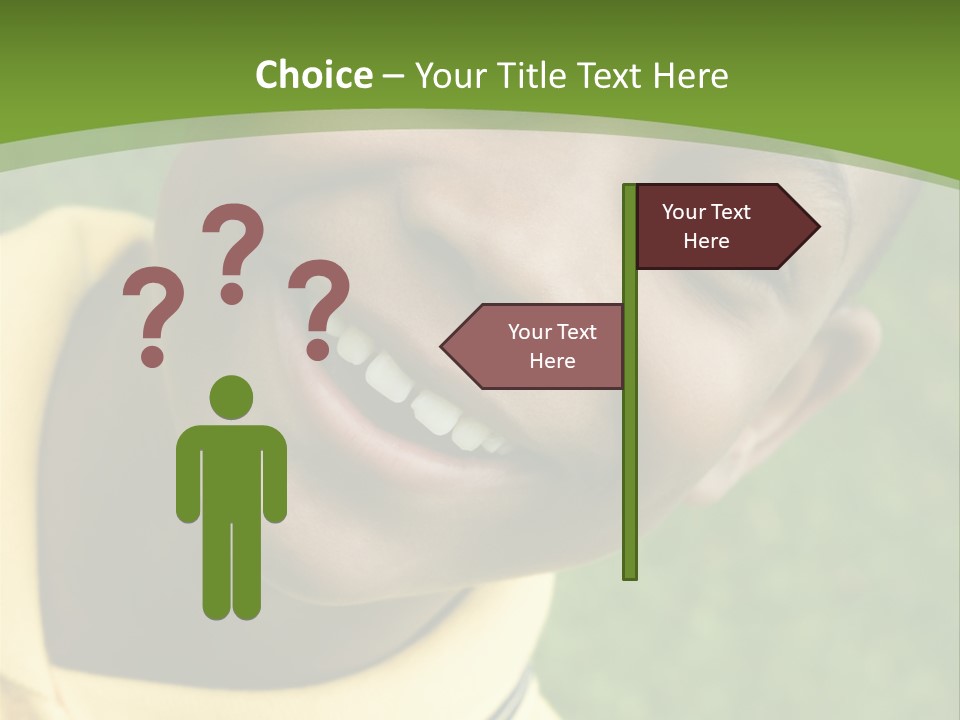 Sale Hand Property PowerPoint Template