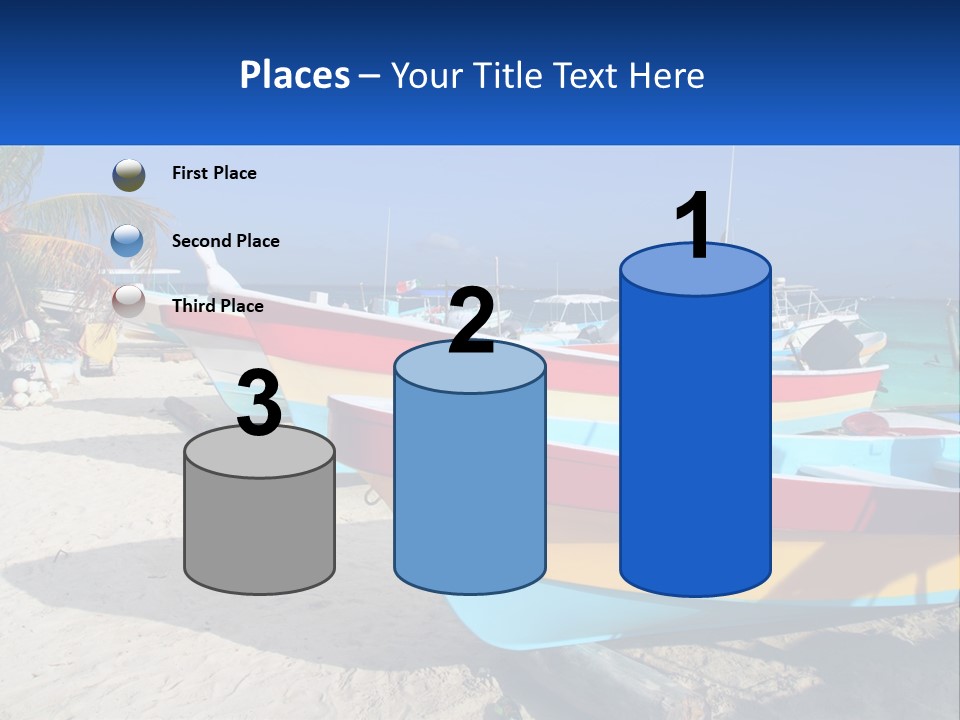 Selling Blue Sky Human Hand PowerPoint Template