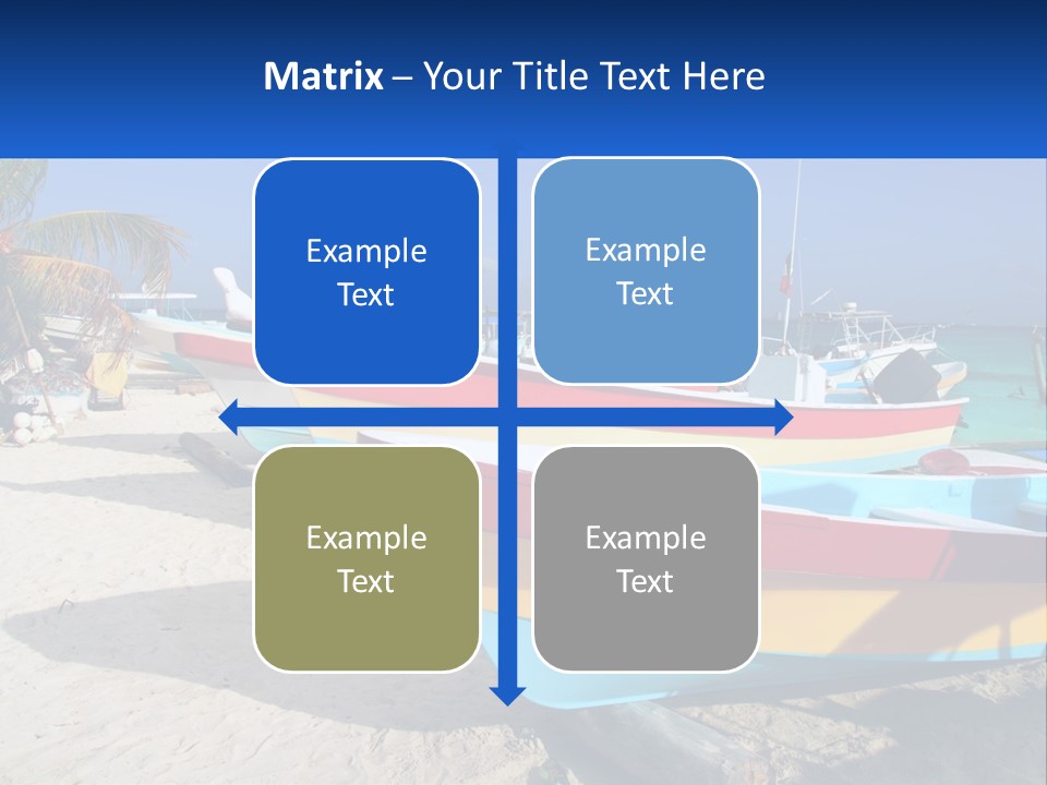 Selling Blue Sky Human Hand PowerPoint Template