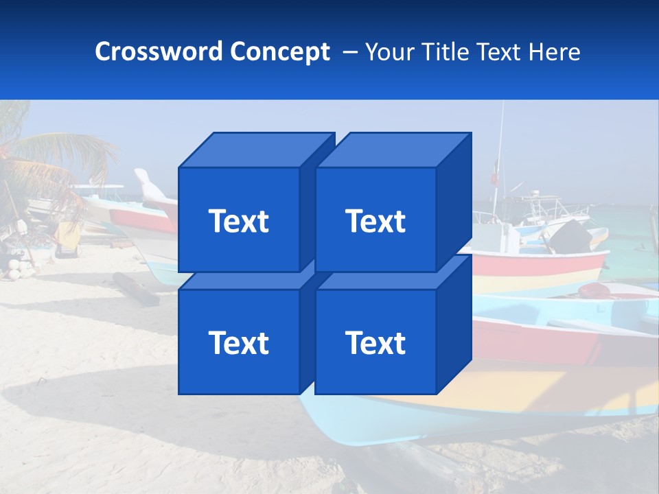 Selling Blue Sky Human Hand PowerPoint Template