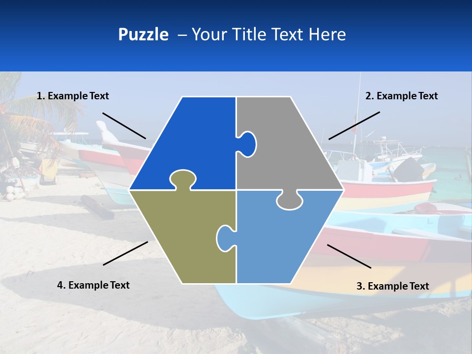 Selling Blue Sky Human Hand PowerPoint Template