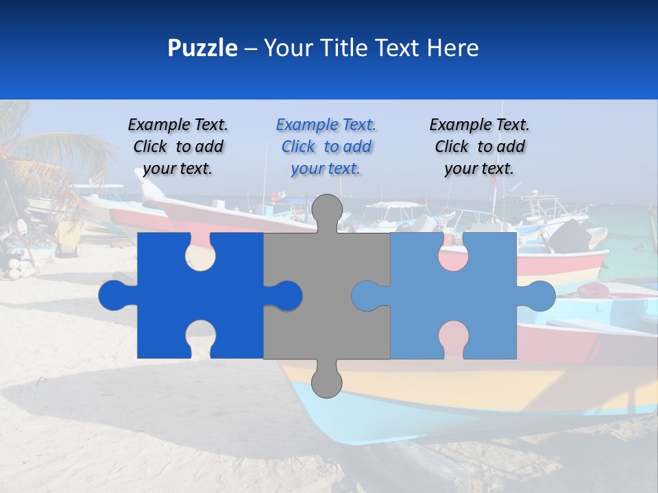 Selling Blue Sky Human Hand PowerPoint Template