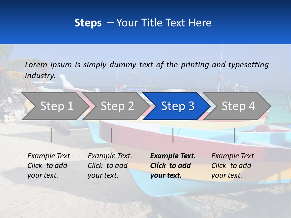 Selling Blue Sky Human Hand PowerPoint Template