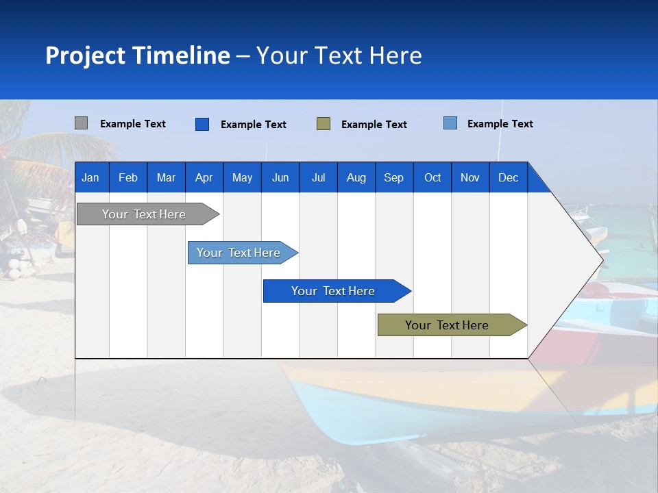 Selling Blue Sky Human Hand PowerPoint Template