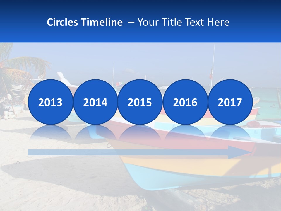 Selling Blue Sky Human Hand PowerPoint Template