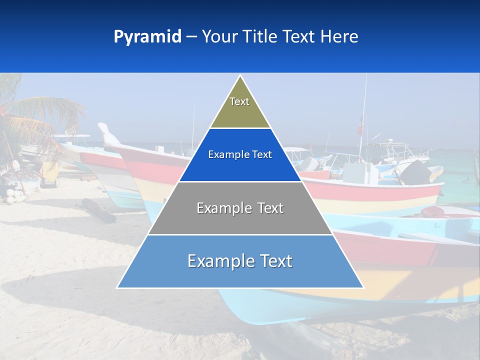 Selling Blue Sky Human Hand PowerPoint Template