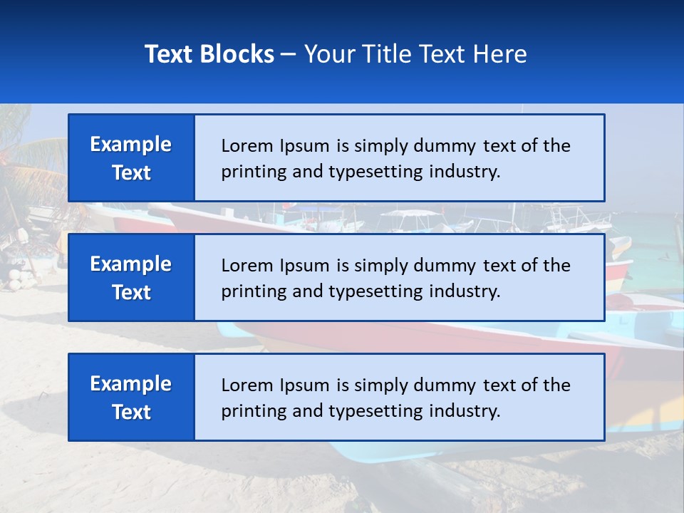 Selling Blue Sky Human Hand PowerPoint Template