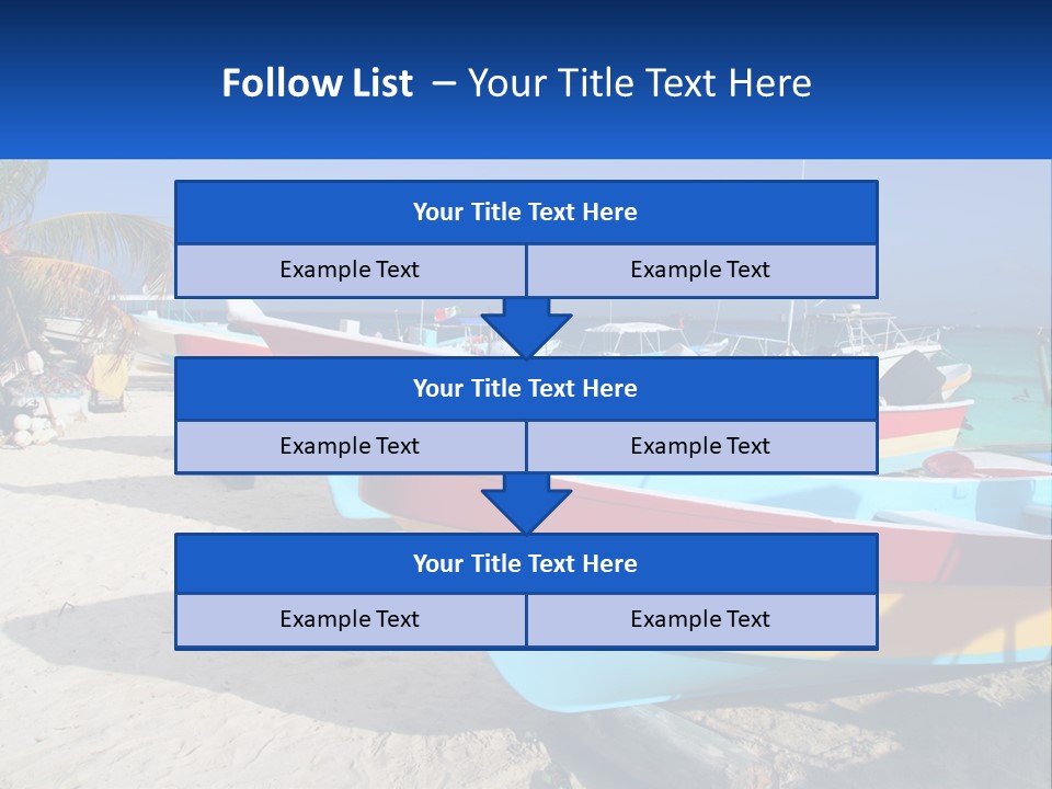 Selling Blue Sky Human Hand PowerPoint Template