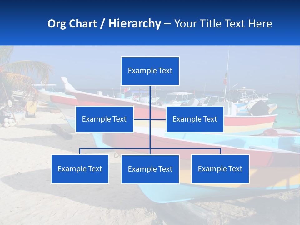 Selling Blue Sky Human Hand PowerPoint Template