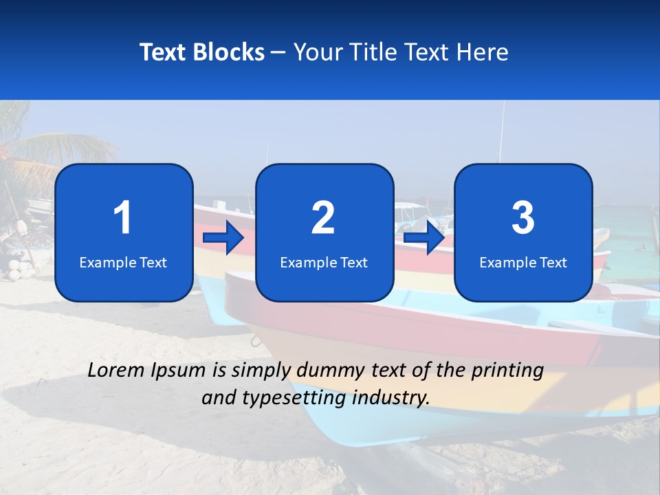 Selling Blue Sky Human Hand PowerPoint Template