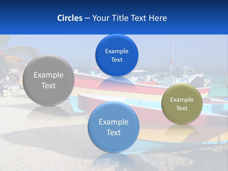 Selling Blue Sky Human Hand PowerPoint Template