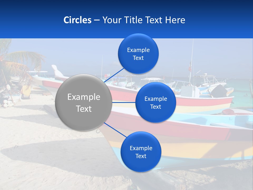 Selling Blue Sky Human Hand PowerPoint Template