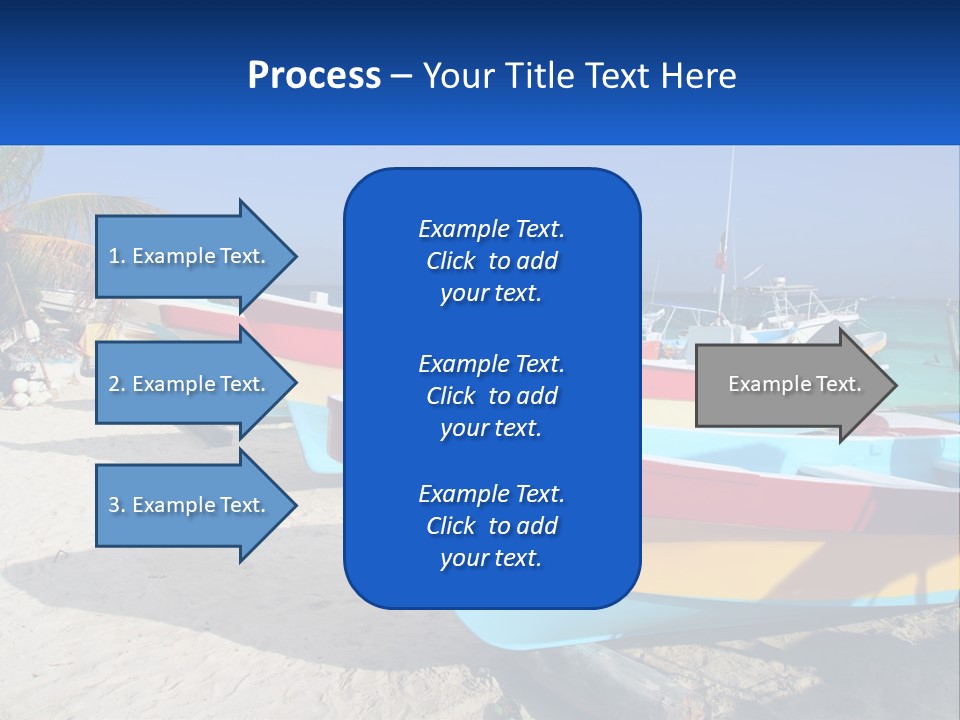 Selling Blue Sky Human Hand PowerPoint Template