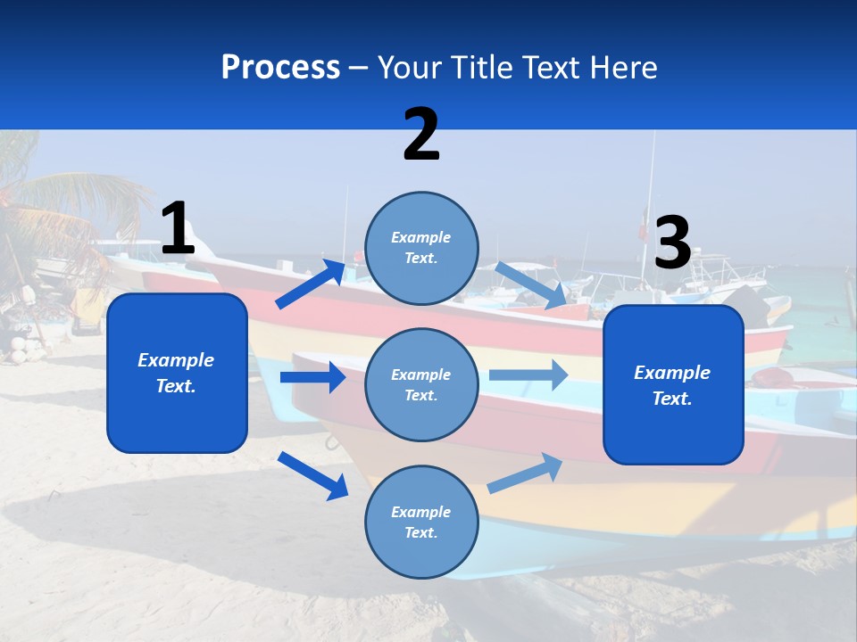 Selling Blue Sky Human Hand PowerPoint Template