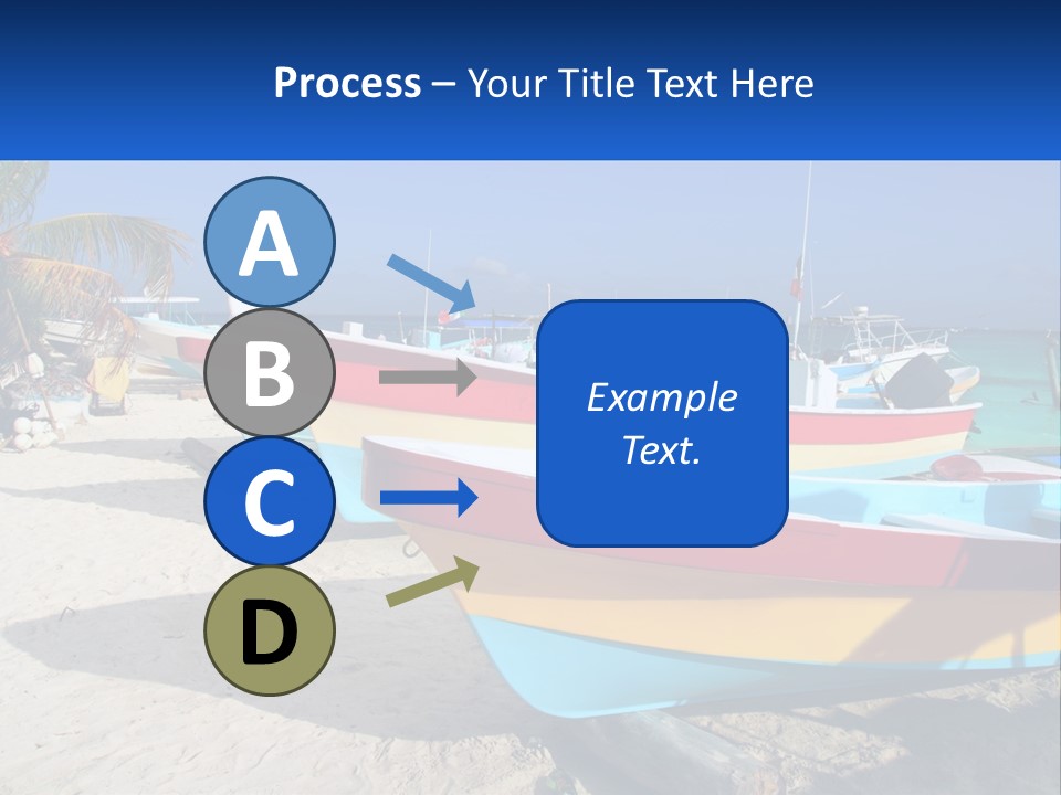 Selling Blue Sky Human Hand PowerPoint Template