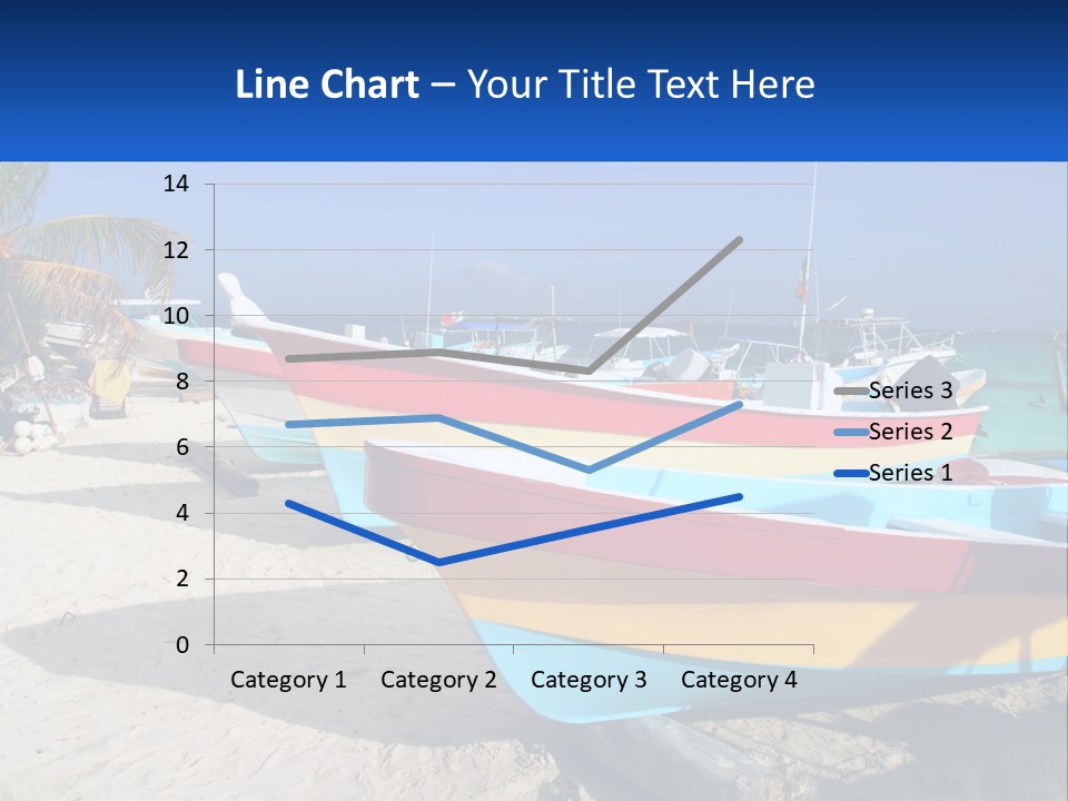 Selling Blue Sky Human Hand PowerPoint Template