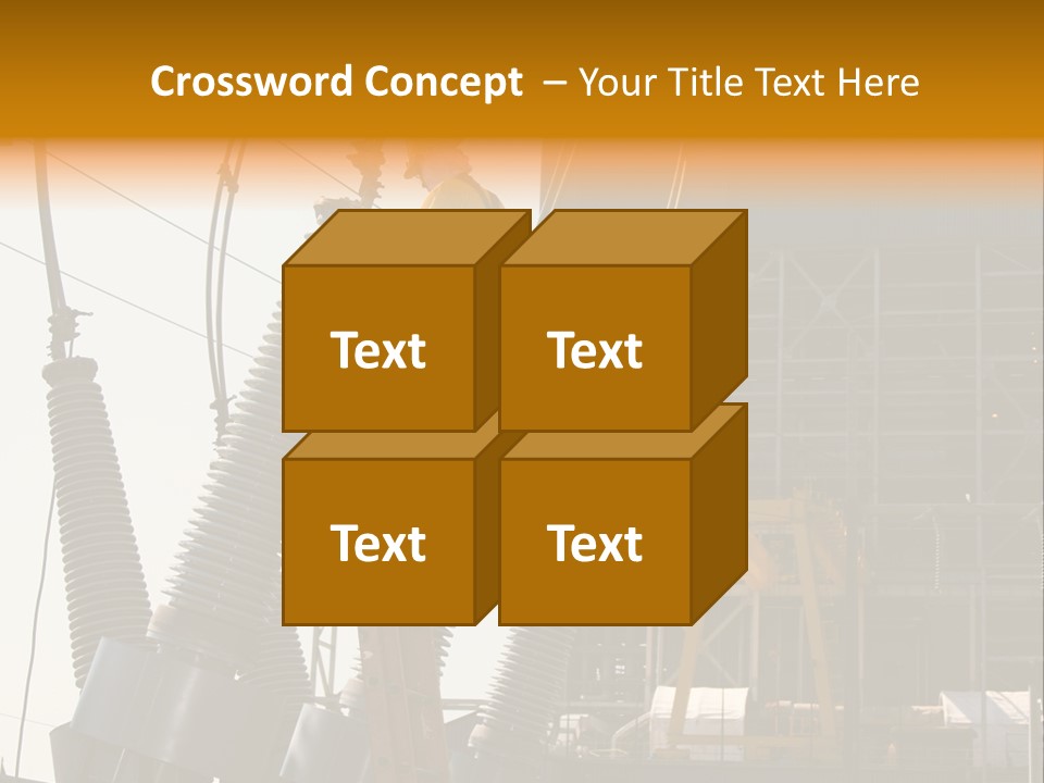 Home Residential Structure PowerPoint Template