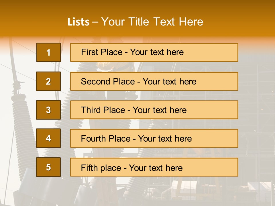 Home Residential Structure PowerPoint Template