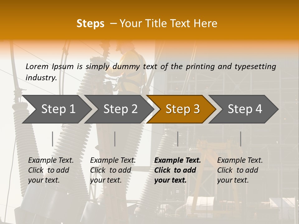 Home Residential Structure PowerPoint Template
