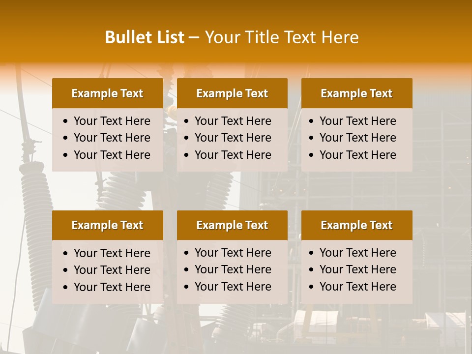 Home Residential Structure PowerPoint Template