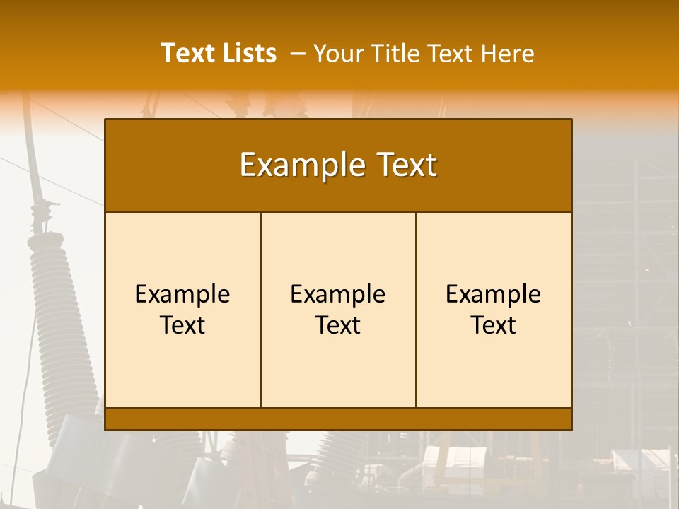 Home Residential Structure PowerPoint Template
