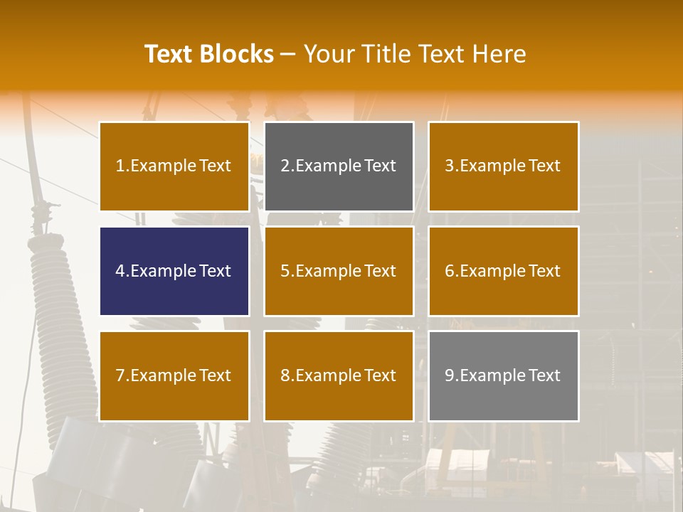 Home Residential Structure PowerPoint Template