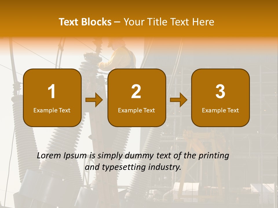 Home Residential Structure PowerPoint Template
