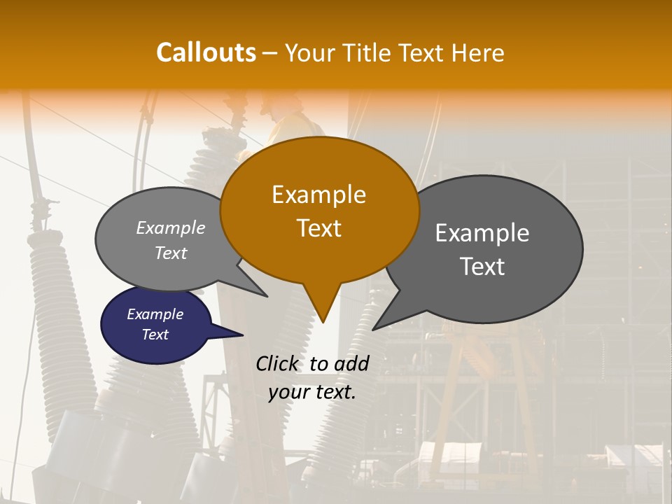 Home Residential Structure PowerPoint Template