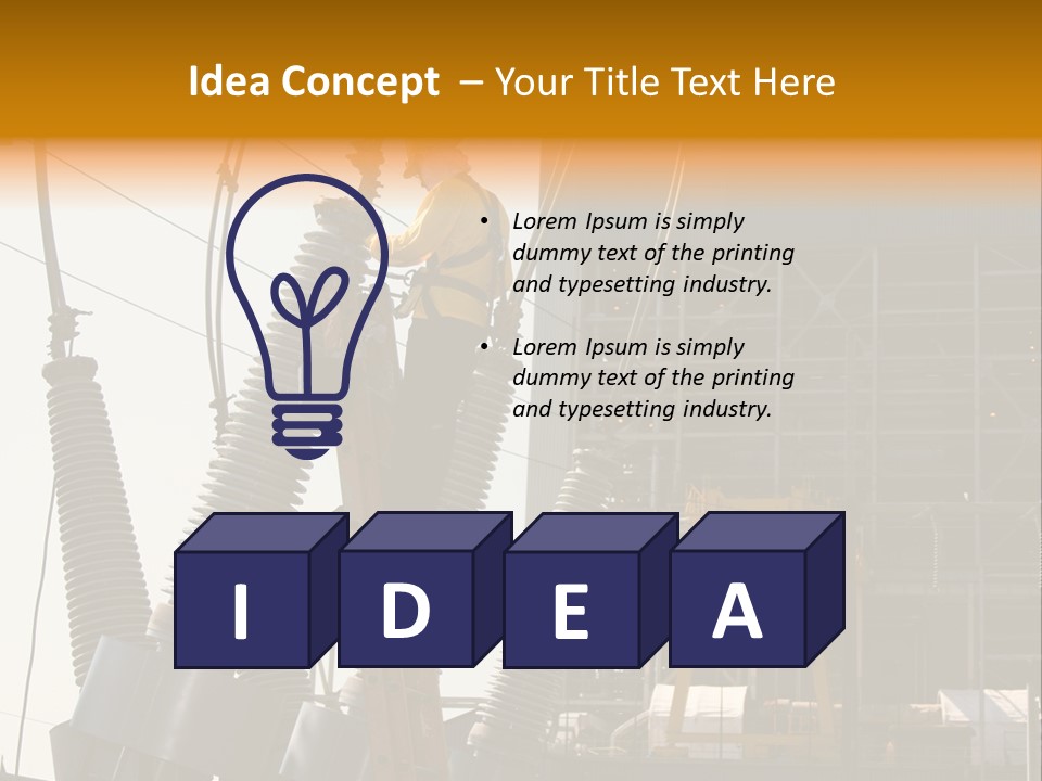 Home Residential Structure PowerPoint Template