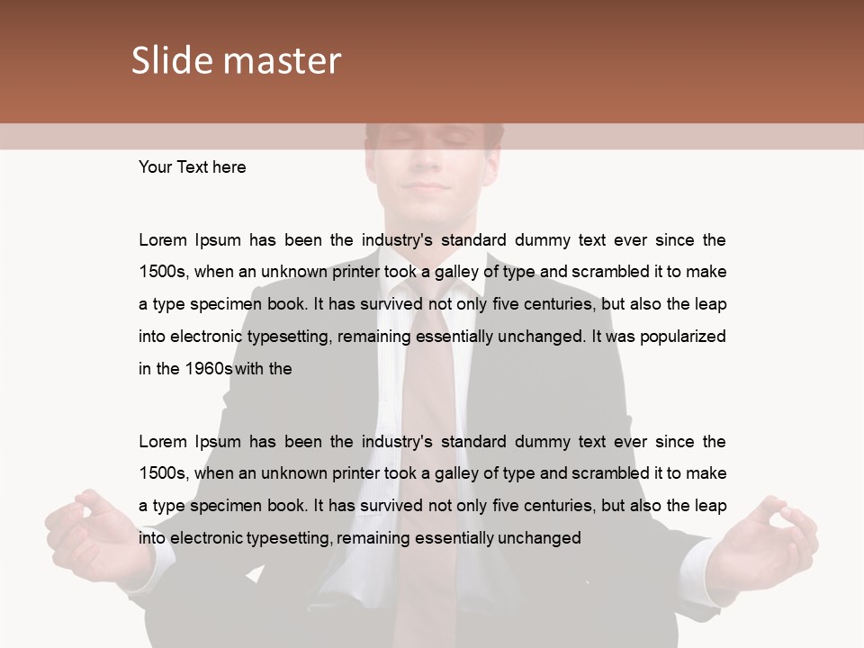 Small Construct Sky PowerPoint Template
